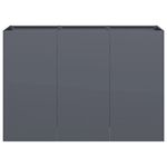 Casa si Gradina - Gradinarit si plante - Plante si ghivece - Ghivece si suporturi - Jardiniera Antracit 120x40x80 cm Otel laminat la rece - Infinity.ro