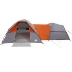Sport si Outdoor - Camping - Corturi camping - Cort de camping pentru 5 persoane, gri/portocaliu, impermeabil - Infinity.ro