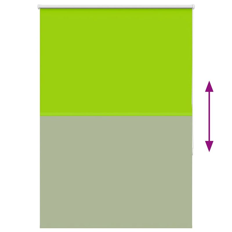 Casa si Gradina - Textile si covoare - Rulouri si jaluzele - Jaluza cu role opace 95x150 cm latime tesatura 90,7 cm, frunze verzi - Infinity.ro