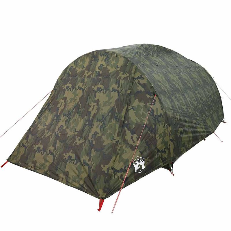 Sport si Outdoor - Camping - Corturi camping - Cort de familie tunel pentru 6 persoane, camuflaj, impermeabil - Infinity.ro