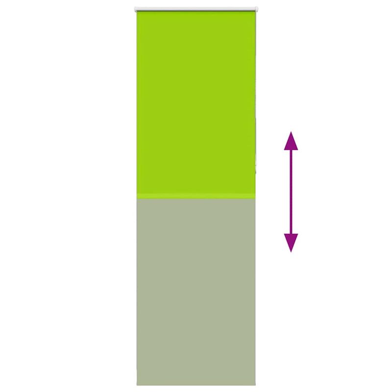 Casa si Gradina - Textile si covoare - Rulouri si jaluzele - Jaluza cu role opace 80x210 cm latime material 75,7 cm, frunze verzi - Infinity.ro