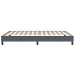 Casa si Gradina - Mobilier - Paturi si accesorii - Paturi - Pat cu arcuri fara saltea Gri inchis 160x210 cm catifea - Infinity.ro