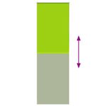 Casa si Gradina - Textile si covoare - Rulouri si jaluzele - Jaluza cu role opace 75x230 cm latime material 70,7 cm, frunze verzi - Infinity.ro