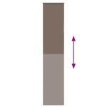 Casa si Gradina - Textile si covoare - Rulouri si jaluzele - Jaluza cu role opace cafea 50x210 cm latime tesatura 45,7 cm - Infinity.ro