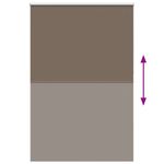 Casa si Gradina - Textile si covoare - Rulouri si jaluzele - Jaluza cu role opace cafea 155x210 cm latime material 151,6 cm - Infinity.ro