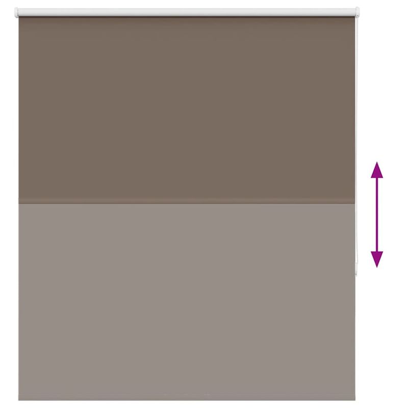 Casa si Gradina - Textile si covoare - Rulouri si jaluzele - Jaluza cu role opace cafea 120x175 cm latime tesatura 116,6 cm - Infinity.ro