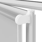 Casa si Gradina - Textile si covoare - Rulouri si jaluzele - Jaluza cu role opace gri deschis latime material 141,6 cm - Infinity.ro