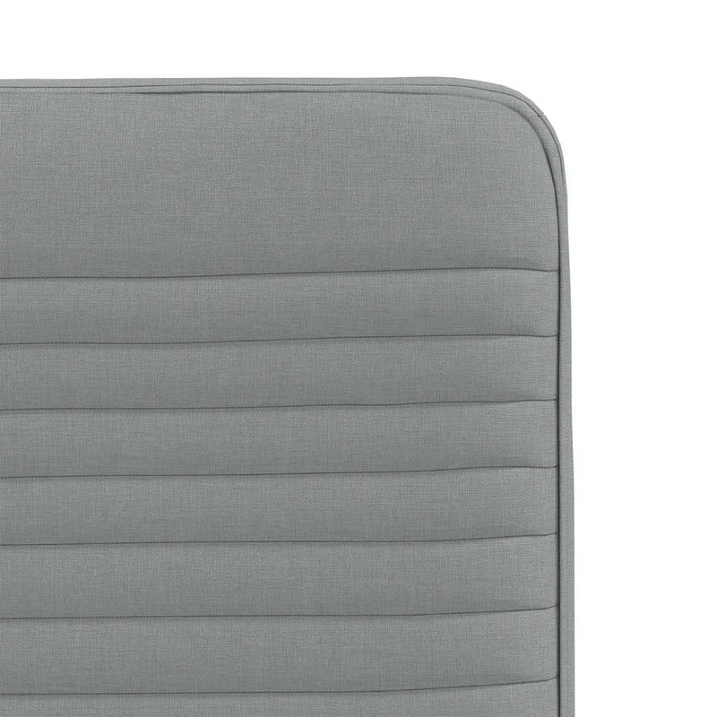 Casa si Gradina - Mobilier - Scaune si fotolii - Scaune - Scaune de bucatarie pivotante, 4 buc., gri deschis, textil - Infinity.ro