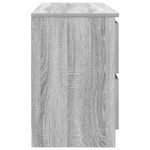 Casa si Gradina - Mobilier - Comode si corpuri - Comode - Comoda TV, gri sonoma, 100x35x54 cm, lemn compozit, lăţime 100 cm - Infinity.ro