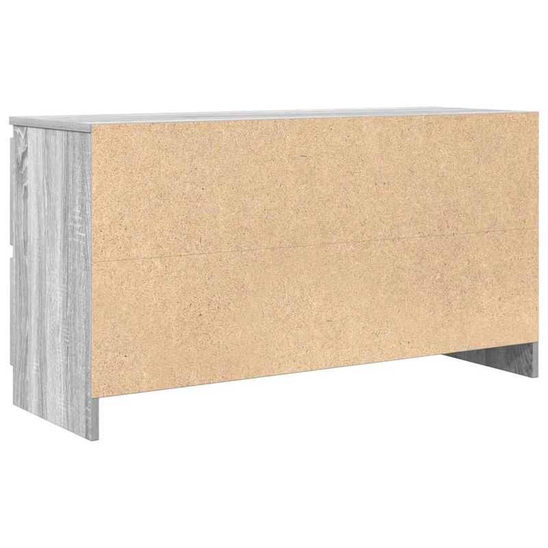 Casa si Gradina - Mobilier - Comode si corpuri - Comode - Comoda TV, gri sonoma, 100x35x54 cm, lemn compozit, lăţime 100 cm - Infinity.ro