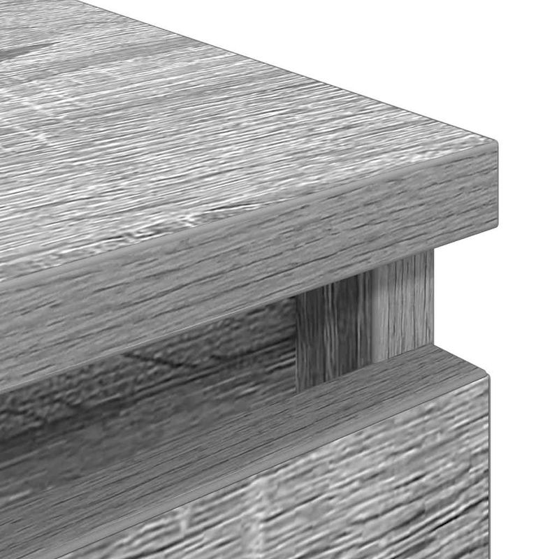 Casa si Gradina - Mobilier - Comode si corpuri - Comode - Comoda TV, gri sonoma, 100x35x54 cm, lemn compozit, lăţime 100 cm - Infinity.ro