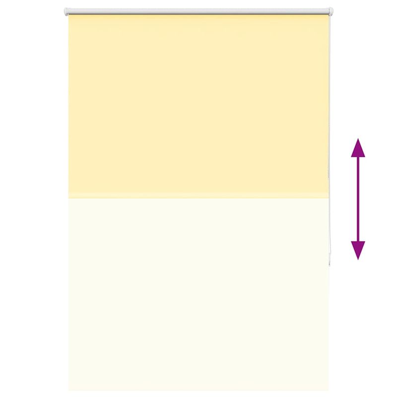 Casa si Gradina - Textile si covoare - Rulouri si jaluzele - Jaluza cu role opace galben 90x150 cm Latime material 85,7 cm - Infinity.ro