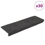 Casa si Gradina - Textile si covoare - Covoare - Covoare casa - Covorase scara autoadezive 30 buc Antracit 65x21x4 cm - Infinity.ro