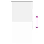 Casa si Gradina - Textile si covoare - Rulouri si jaluzele - Jaluza cu role opace alb 80x175 cm latime material 75,7 cm - Infinity.ro