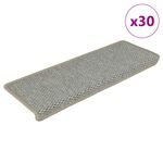 Casa si Gradina - Textile si covoare - Covoare - Covoare casa - Covorase scara autoadezive aspect sisal 30 buc 65x21x4 cm verde - Infinity.ro