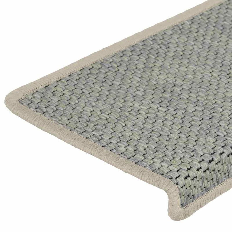 Casa si Gradina - Textile si covoare - Covoare - Covoare casa - Covorase scara autoadezive aspect sisal 30 buc 65x21x4 cm verde - Infinity.ro