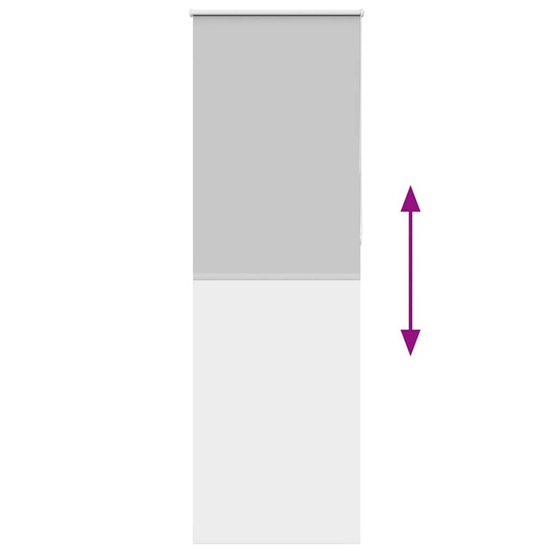 Casa si Gradina - Textile si covoare - Rulouri si jaluzele - Jaluza cu role opace 85x230 cm latime material 80,7 cm, gri deschis - Infinity.ro