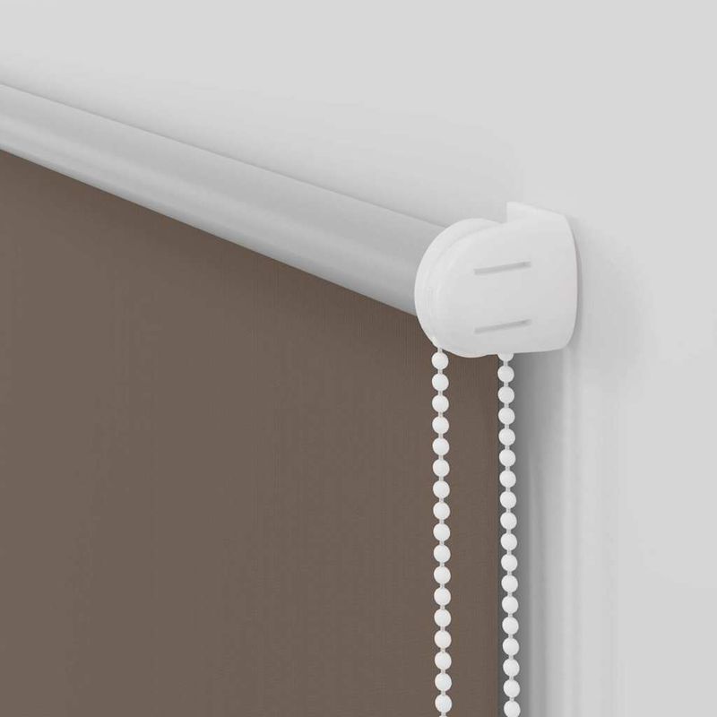 Casa si Gradina - Textile si covoare - Rulouri si jaluzele - Jaluza cu role opace cafea 50x150 cm latime tesatura 45,7 cm - Infinity.ro