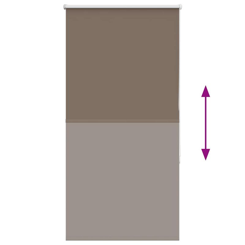 Casa si Gradina - Textile si covoare - Rulouri si jaluzele - Jaluza cu role opace cafea 85x130 cm latime tesatura 80,7 cm - Infinity.ro