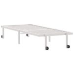 Casa si Gradina - Mobilier - Paturi si accesorii - Paturi - Cadru de pat fara saltea pliabil alb 80x200 cm otel - Infinity.ro