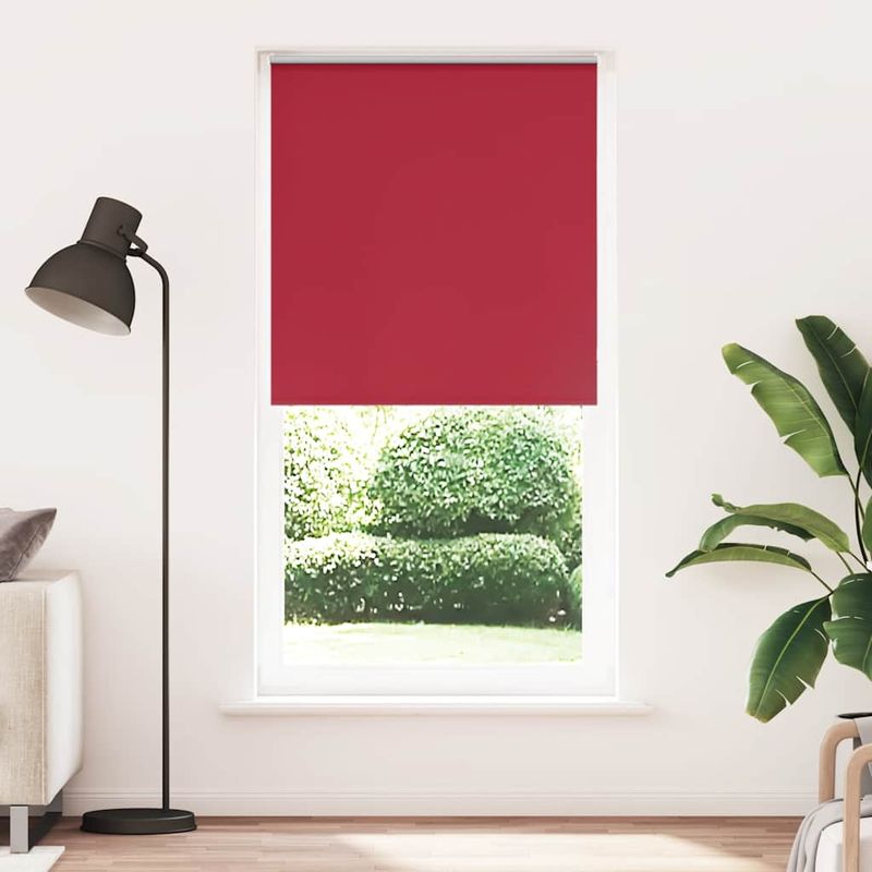 Casa si Gradina - Textile si covoare - Rulouri si jaluzele - Jaluza cu role opace Rosu 100x230 cm latime tesatura 95,7 cm - Infinity.ro