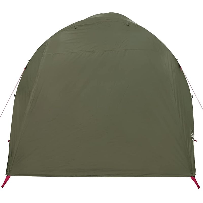 Sport si Outdoor - Camping - Corturi camping - Cort familie tunel pentru 6 persoane verde masliniu impermeabil - Infinity.ro