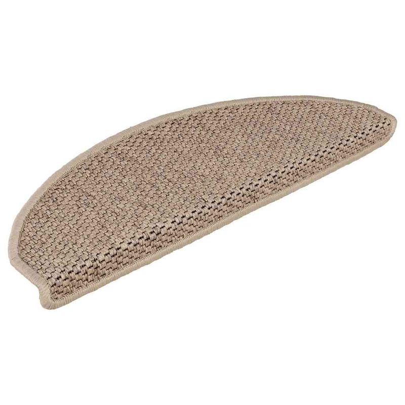Casa si Gradina - Textile si covoare - Covoare - Covoare casa - Covorase scari autoadezive 30buc nisipiu 65x21x4cm aspect sisal - Infinity.ro
