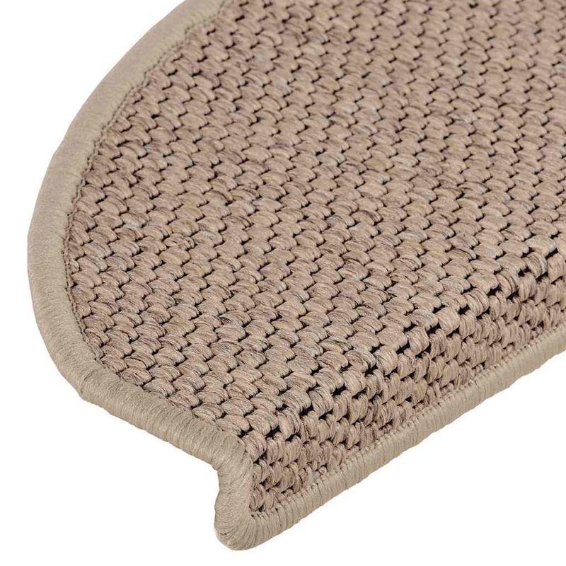 Casa si Gradina - Textile si covoare - Covoare - Covoare casa - Covorase scari autoadezive 30buc nisipiu 65x21x4cm aspect sisal - Infinity.ro