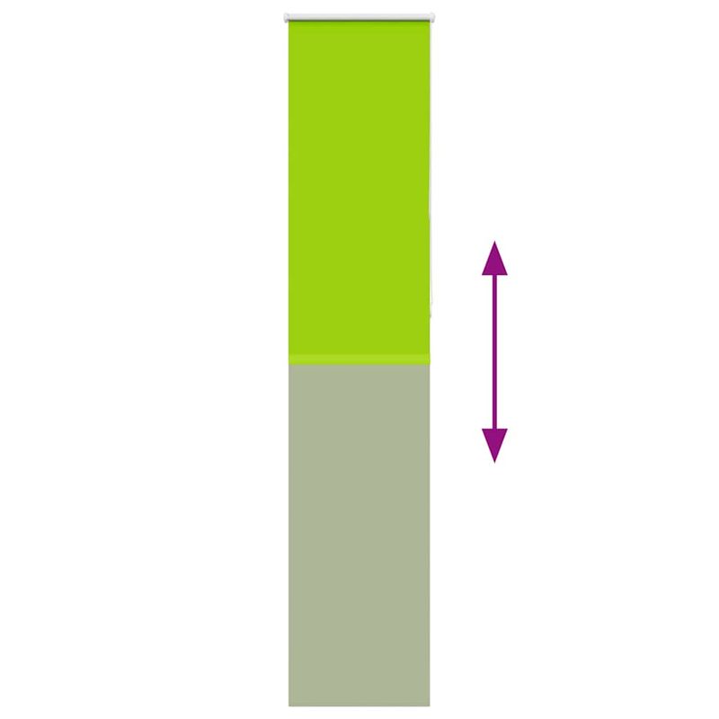 Casa si Gradina - Textile si covoare - Rulouri si jaluzele - Jaluza cu role opace 45x230 cm latime material 40,7 cm, frunze verzi - Infinity.ro