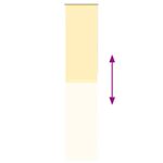 Casa si Gradina - Textile si covoare - Rulouri si jaluzele - Jaluza cu role opace galben 50x230 cm latime material 45,7 cm - Infinity.ro