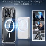 Laptop, Telefoane si Tablete - Telefoane mobile si accesorii - Accesorii Telefoane - Huse telefoane - Husa pentru iPhone 16 Pro - ESR Classic Hybrid HaloLock - Transparent - Infinity.ro