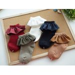 Fashion, accesorii si bijuterii - Copii - Lenjerie si pijamale copii - Sosete si dresuri copii - Sosete cu volan Drool (Culoare: Verde, Varsta: 2-4 ani) - Infinity.ro