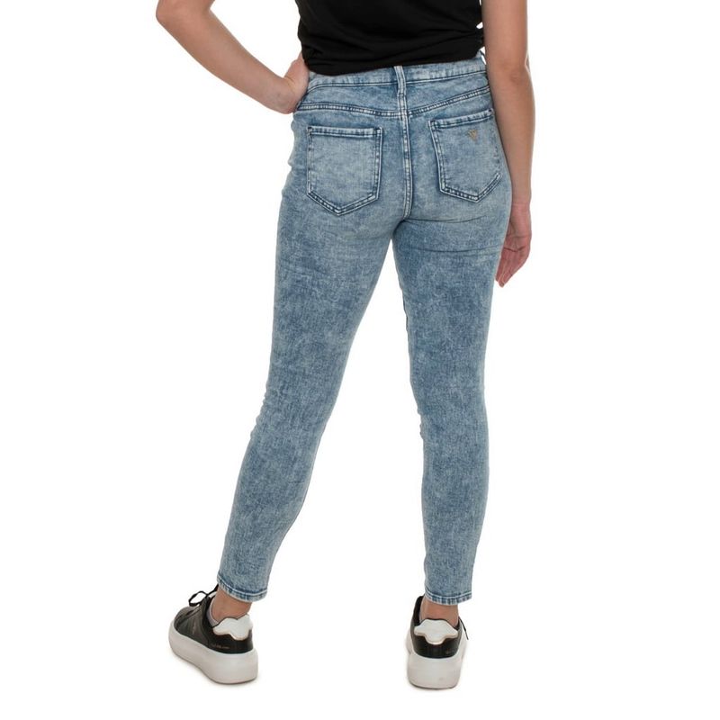 Fashion, accesorii si bijuterii - Femei - Imbracaminte femei - Pantaloni femei - Blugi dama guess W0BAA5 Albastru W29-L28 US - Infinity.ro