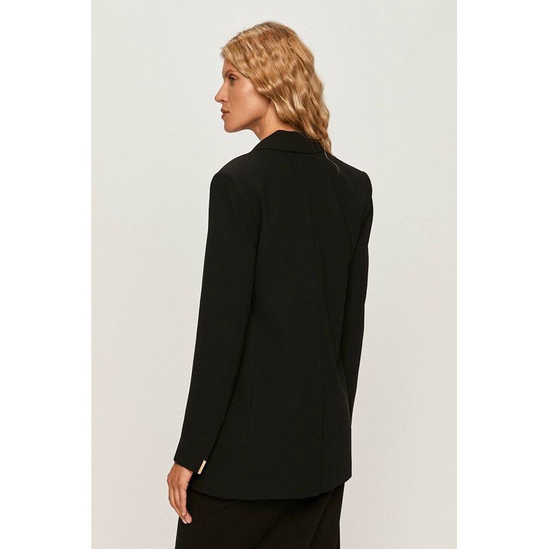 Fashion, accesorii si bijuterii - Femei - Imbracaminte femei - Sacouri si veste femei - Sacou dama Armani Exchange 6HYG13, Negru, XL INTL - Infinity.ro