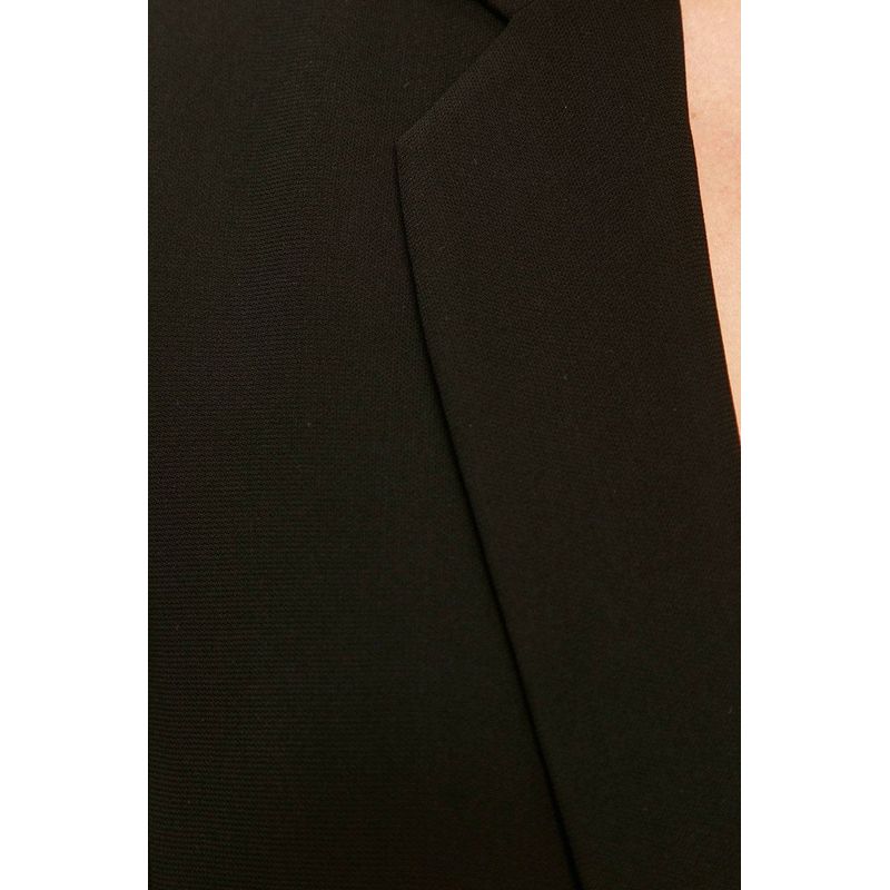 Fashion, accesorii si bijuterii - Femei - Imbracaminte femei - Sacouri si veste femei - Sacou dama Armani Exchange 6HYG13, Negru, XL INTL - Infinity.ro