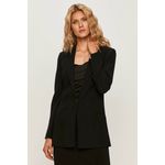 Fashion, accesorii si bijuterii - Femei - Imbracaminte femei - Sacouri si veste femei - Sacou dama Armani Exchange 6HYG13, Negru, XL INTL - Infinity.ro