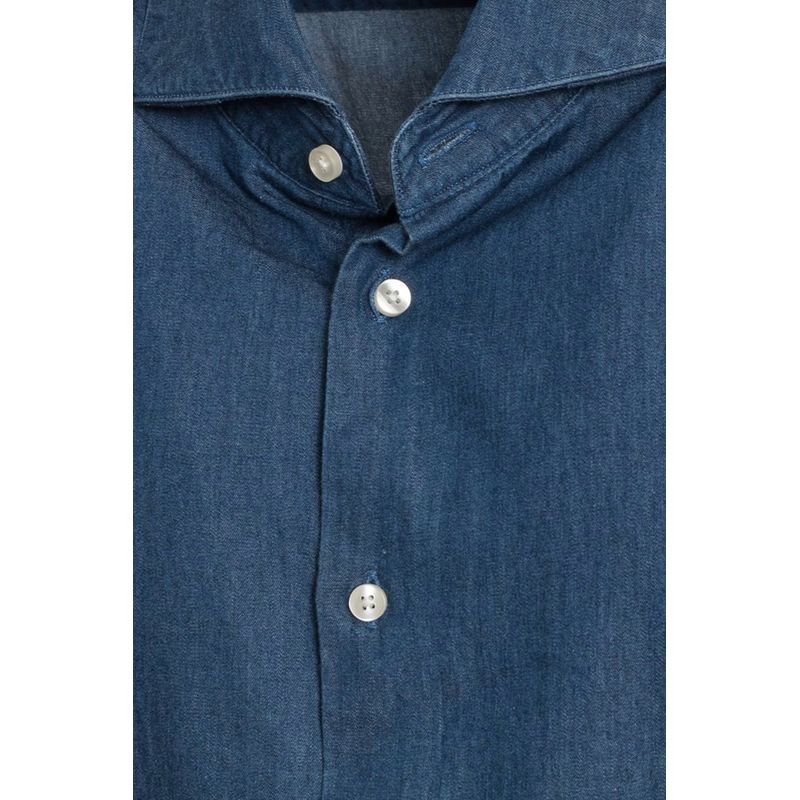 Fashion, accesorii si bijuterii - Barbati - Imbracaminte - Camasi barbati - Camasa Tommy Hilfiger TT87867500,  L INTL, Albastru - Infinity.ro