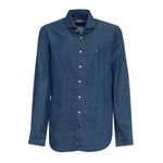 Fashion, accesorii si bijuterii - Barbati - Imbracaminte - Camasi barbati - Camasa Tommy Hilfiger TT87867500,  L INTL, Albastru - Infinity.ro