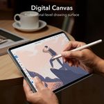 Laptop, Telefoane si Tablete - Tablete si accesorii tablete - Accesorii Tablete - Folii protectie tablete - Folie pentru iPad Air 11 (2024) - ESR Paper-Feel Magnetic - Transparent - Infinity.ro