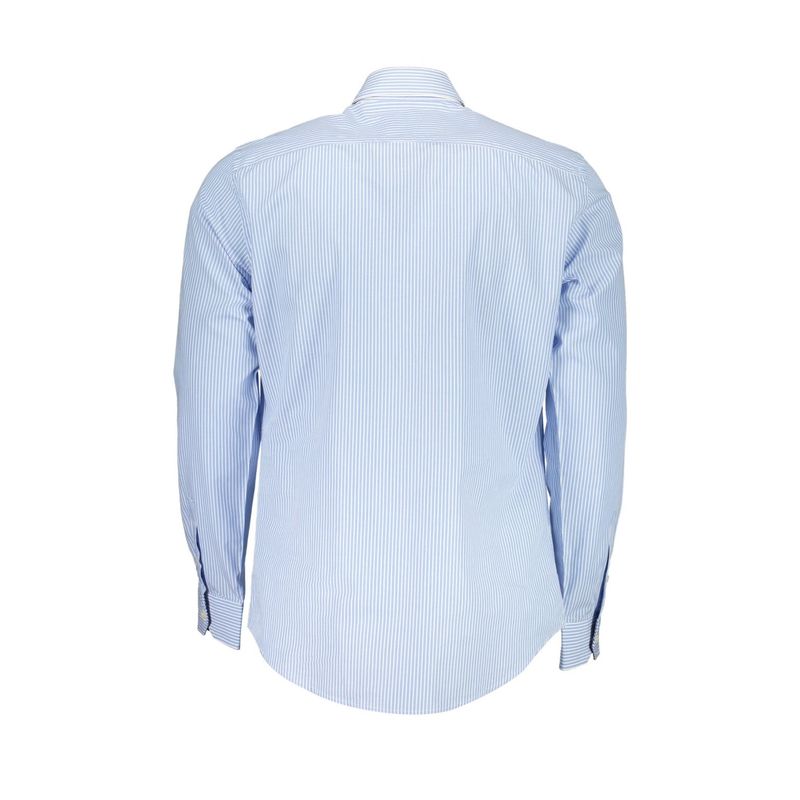 Fashion, accesorii si bijuterii - Barbati - Imbracaminte - Camasi barbati - Camasa cu maneca lunga Harmont & Blaine CNI012011468, Albastru deschis, 2XL INTL - Infinity.ro