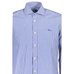 Fashion, accesorii si bijuterii - Barbati - Imbracaminte - Camasi barbati - Camasa cu maneca lunga Harmont & Blaine CNJ012-011468, XL INTL, Albastru - Infinity.ro