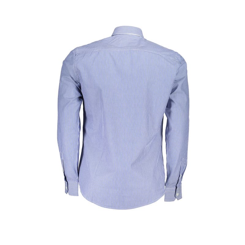 Fashion, accesorii si bijuterii - Barbati - Imbracaminte - Camasi barbati - Camasa cu maneca lunga Harmont & Blaine CNJ012-011468, XL INTL, Albastru - Infinity.ro