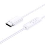 TV, Audio-Video si Foto - Portabile audio - Casti audio - Casti cu Fir Type-C - Baseus Encok CZ11 (A00164300213-Z1) - Alb - Infinity.ro