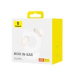 TV, Audio-Video si Foto - Portabile audio - Casti audio - Casti Albastrutooth Wireless - Baseus Bowie WM02 (NGTW370202) - Cremy Alb - Infinity.ro