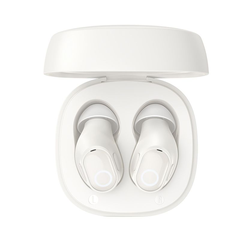 TV, Audio-Video si Foto - Portabile audio - Casti audio - Casti Albastrutooth Wireless - Baseus Bowie WM02 (NGTW370202) - Cremy Alb - Infinity.ro