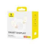 TV, Audio-Video si Foto - Portabile audio - Casti audio - Casti Albastrutooth V5.3 cu Smart Display, TWS - Baseus WM02+ (NGTW370302) - Cremy Alb - Infinity.ro