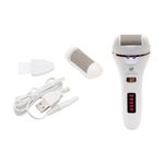 Ingrijire personala si Cosmetice - Manichiura si pedichiura - Pile cosmetice - Pila electrica pentru talpi si calcaie RIO PEDI 4, IPX5,300 min functionare, alb - Infinity.ro