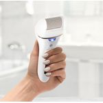 Ingrijire personala si Cosmetice - Manichiura si pedichiura - Pile cosmetice - Pila electrica pentru talpi si calcaie RIO PEDI 4, IPX5,300 min functionare, alb - Infinity.ro