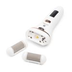 Ingrijire personala si Cosmetice - Manichiura si pedichiura - Pile cosmetice - Pila electrica pentru talpi si calcaie RIO PEDI 4, IPX5,300 min functionare, alb - Infinity.ro