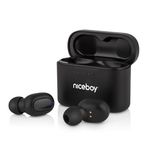 TV, Audio-Video si Foto - Portabile audio - Casti audio - Casti audio in-ear Niceboy HIVE Podsie 3, True Wireless, Bluetooth 5.1, autonomie de pana la 35 ore, Negru - Infinity.ro
